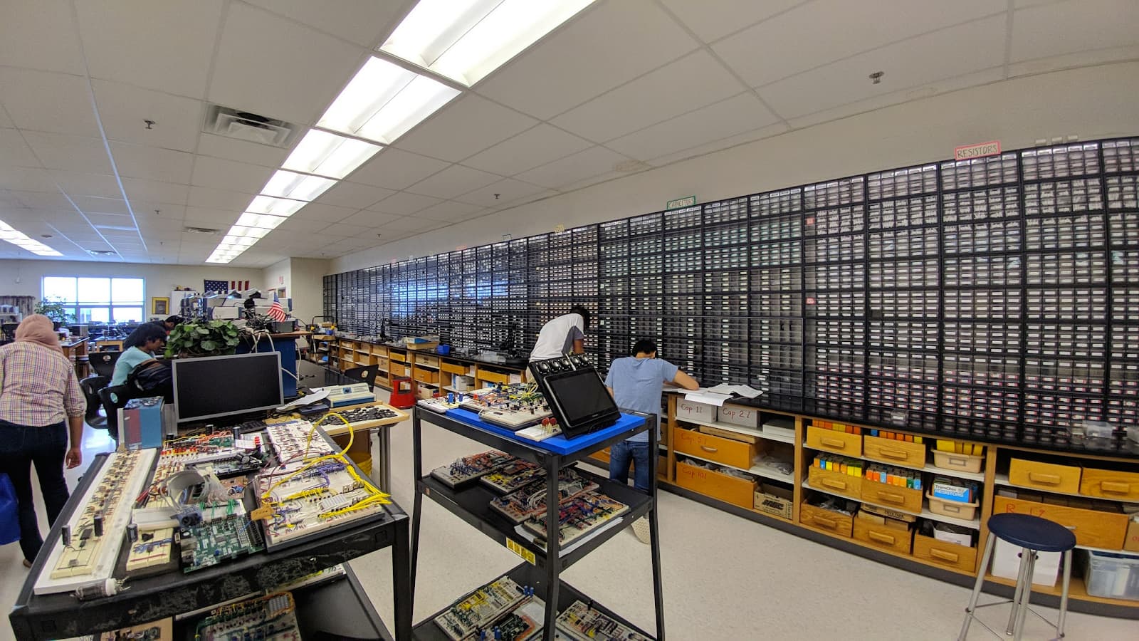 A picture of the TJ Microelectronics Research Lab